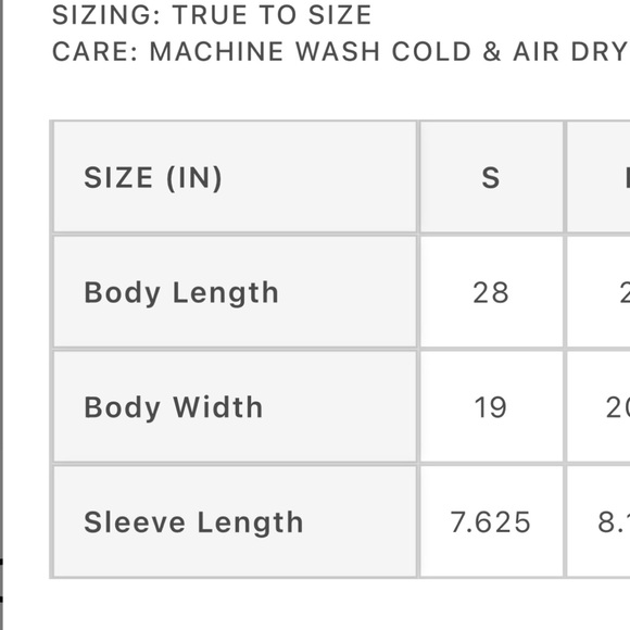 BL101 White Short Sleeve Tee - Picture 3 of 3